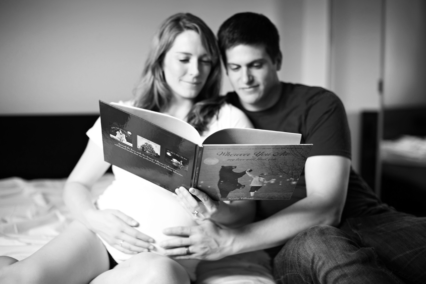 reading to baby