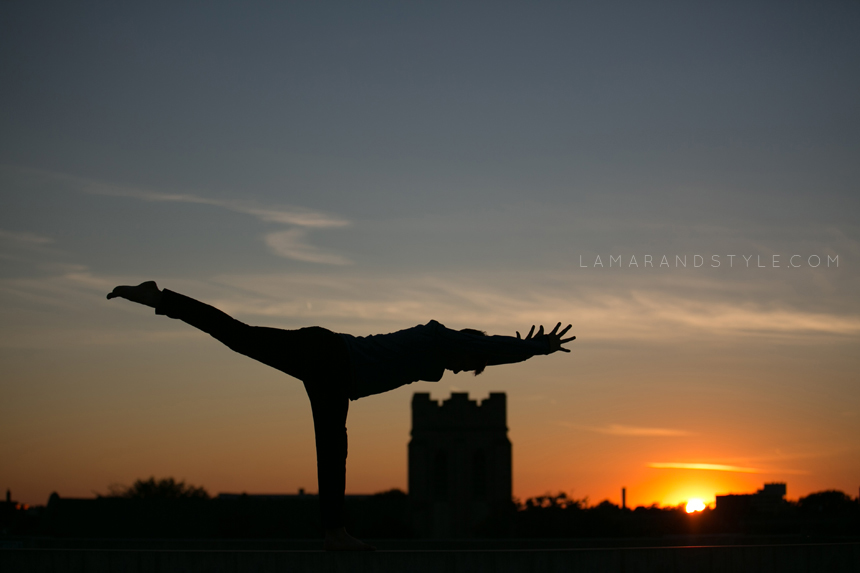 Yoga Matt Detroit Sunset