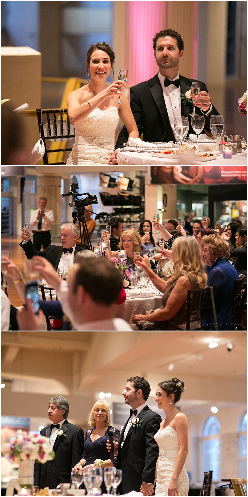 Wedding Toasts at the Henry Ford Museum